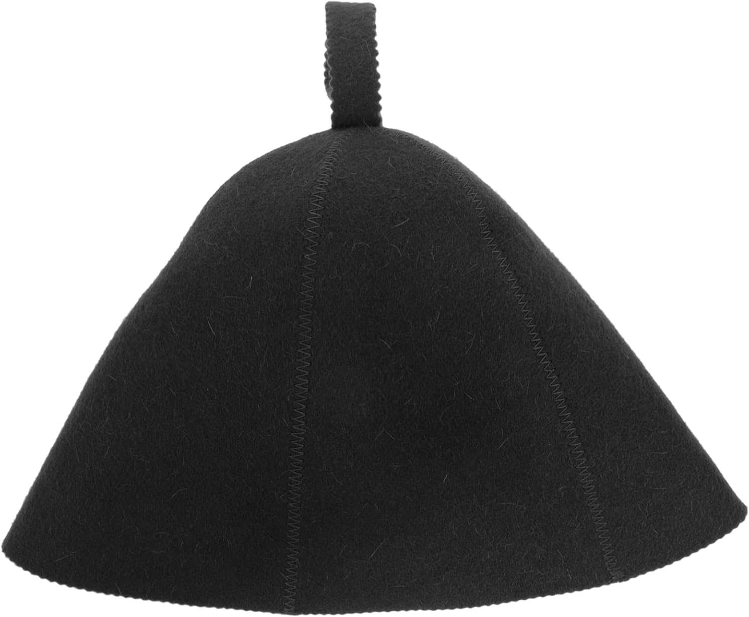 PAMINGONO Wool Sauna Hat and Shower Cap for Bathhouse Use, Green Felt Wool Material, Water Absorption Heat Insulation, Household Bath Accessories, Large Comfortable Sauna Hat