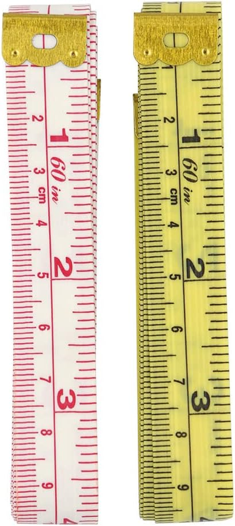 Sullivans Metric and Imperial Tape Measure 2 Pack, 150 Cm Length X 15 Mm Width image number 1