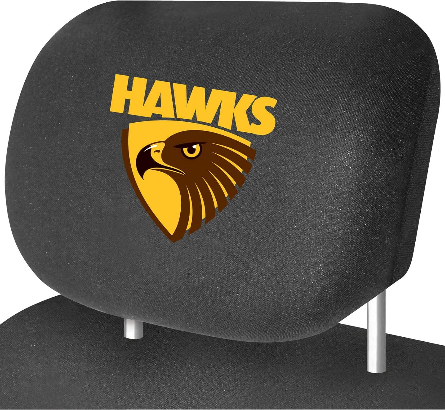 Sperling Hawthorn Hawks Official AFL Universal Headrest Cover Pairs