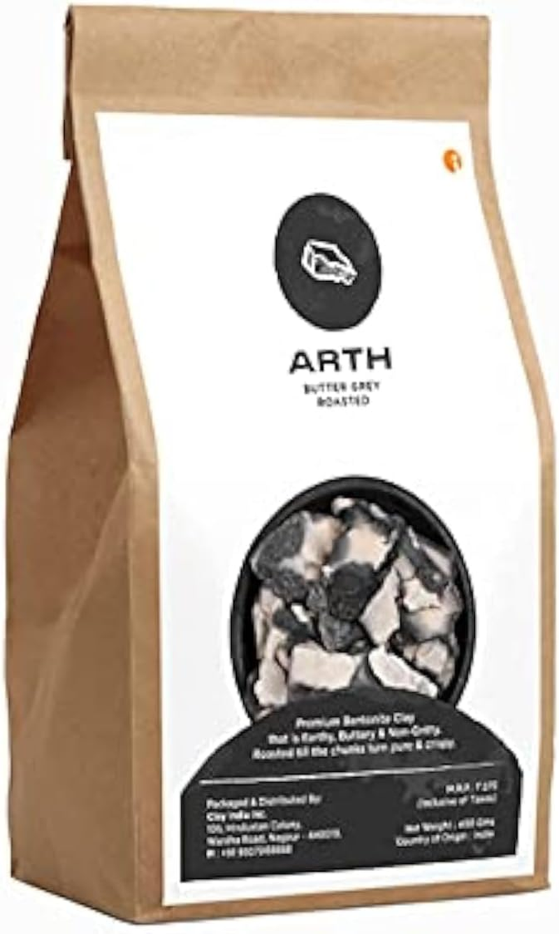 Arth Butter Grey Roasted Clay Bhutado Bhuni Mati 450Gms