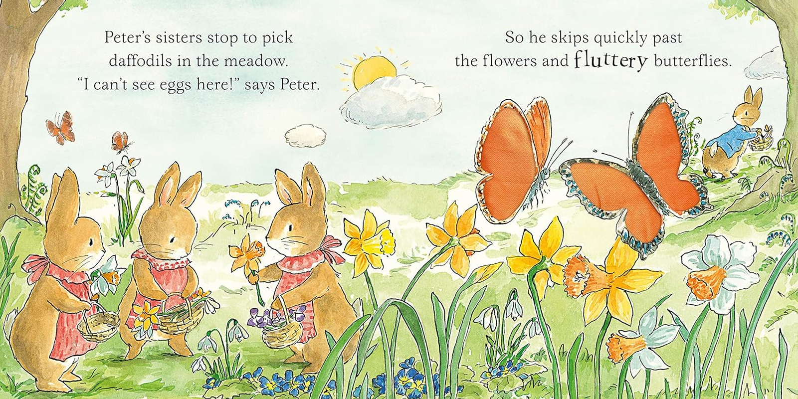 Peter Rabbit a Fluffy Easter Tale: a Touch-And-Feel Book image number 1