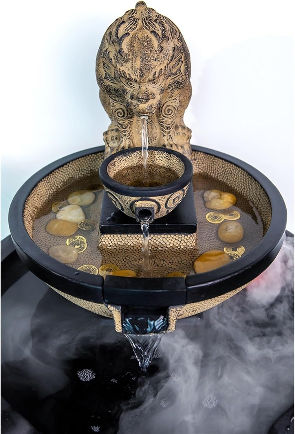Outdoor Fountain Big Golden Toad Water Decoration, Floor Circulating Fountain, Courtyard Living Room, Tea Landscape image number 4