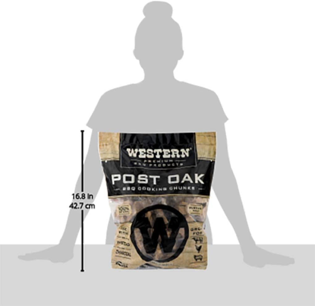 Western 78057 Oak Smoking Wood Chunks - Made in the USA, Brown 570 Cu In image number 5