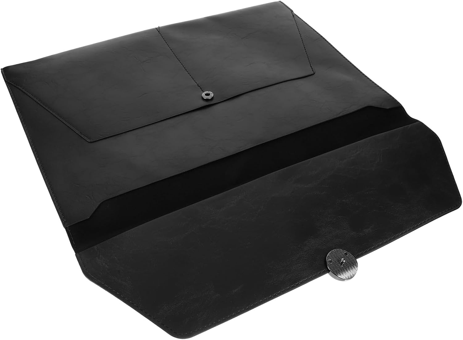 COOPHYA Large Capacity Leather Document Folder File Organizer Bag for Travel and Office Storage image number 4