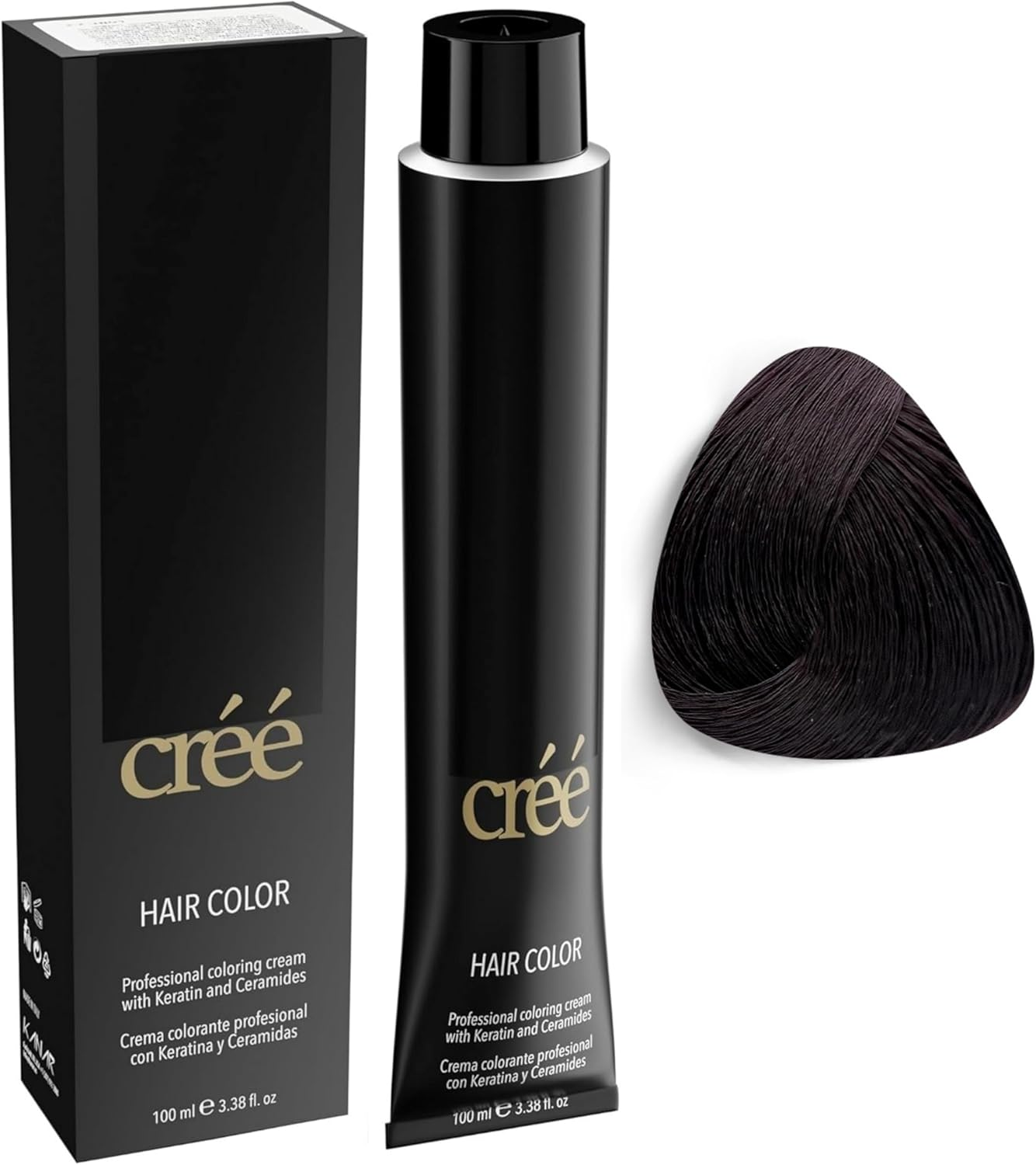 Cr&eacute;&eacute; Professional Permanent Hair Color 100Ml 3.4 Fl.Oz. (Dark Chocolate 3.99)