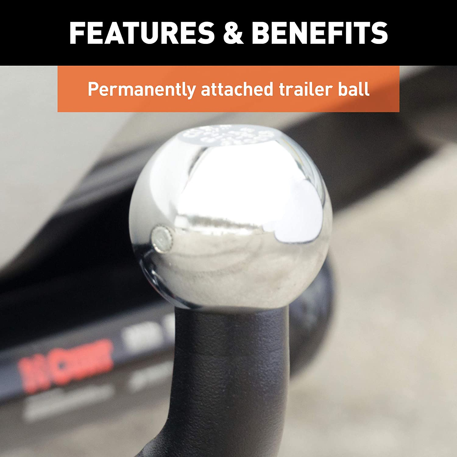 CURT 45572 Euro Mount Ball Mount image number 1