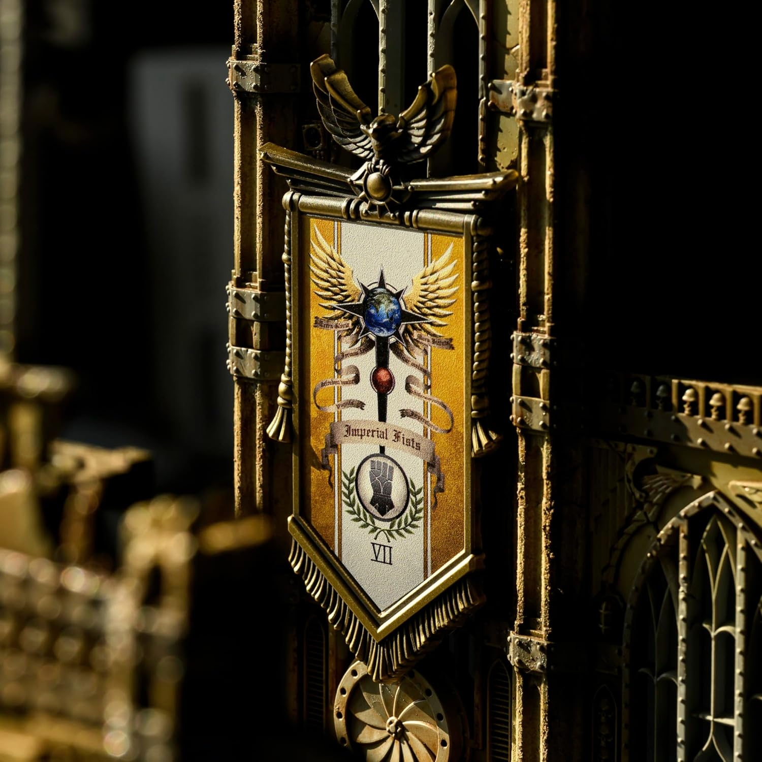 Starforged Warhammer 30K Horus Heresy Space Marine 2 Legion Fridge Magnet Chaos Official License Other-Night Lords I - Alpharius Iii image number 5