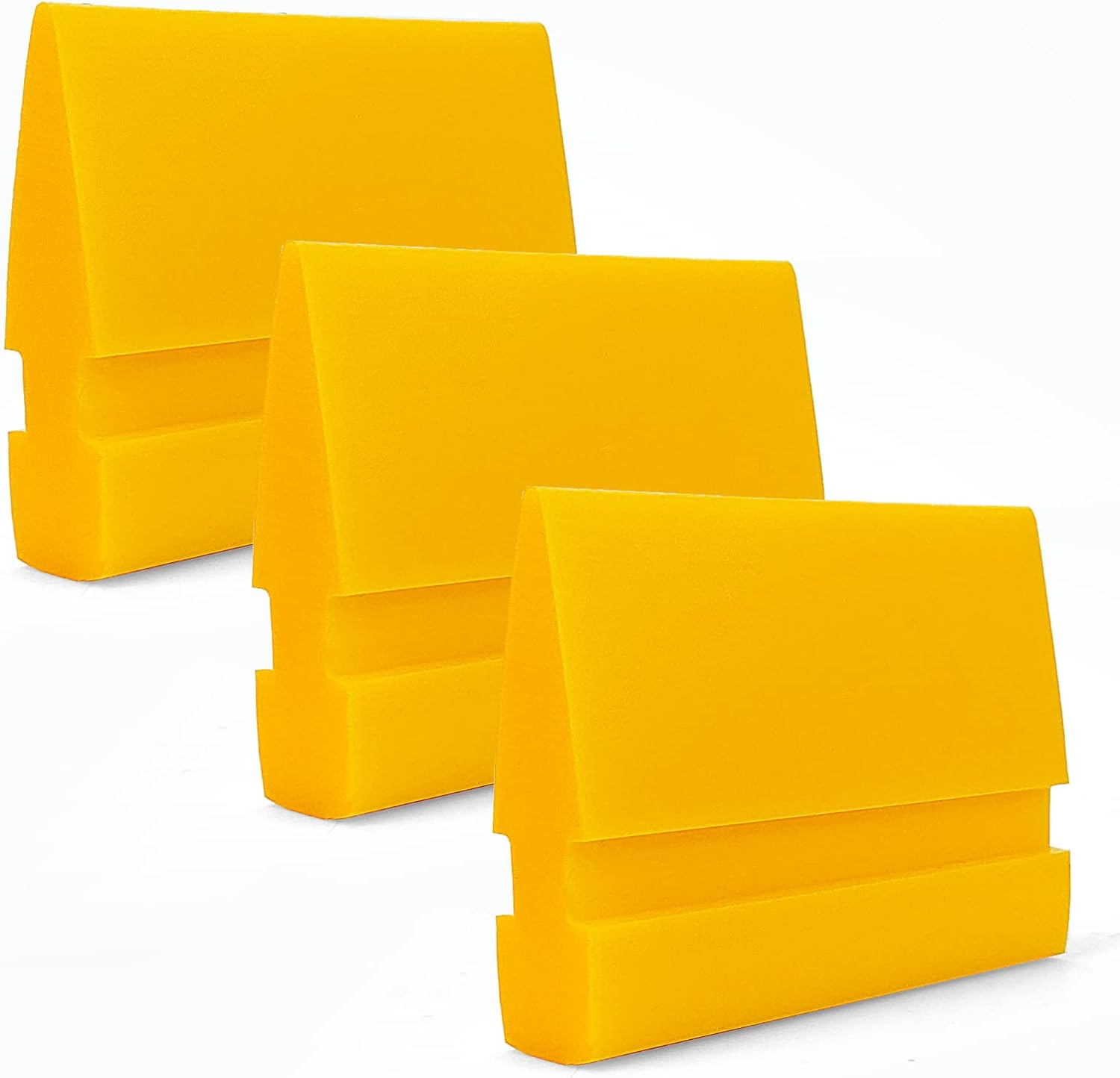 Umaki 3Piece Small Silicone Squeegee Window Tint PPF Squeegee for Decal Vinyl Wrapping, Car Film Application, Window, Mirrors, 2.4In Length