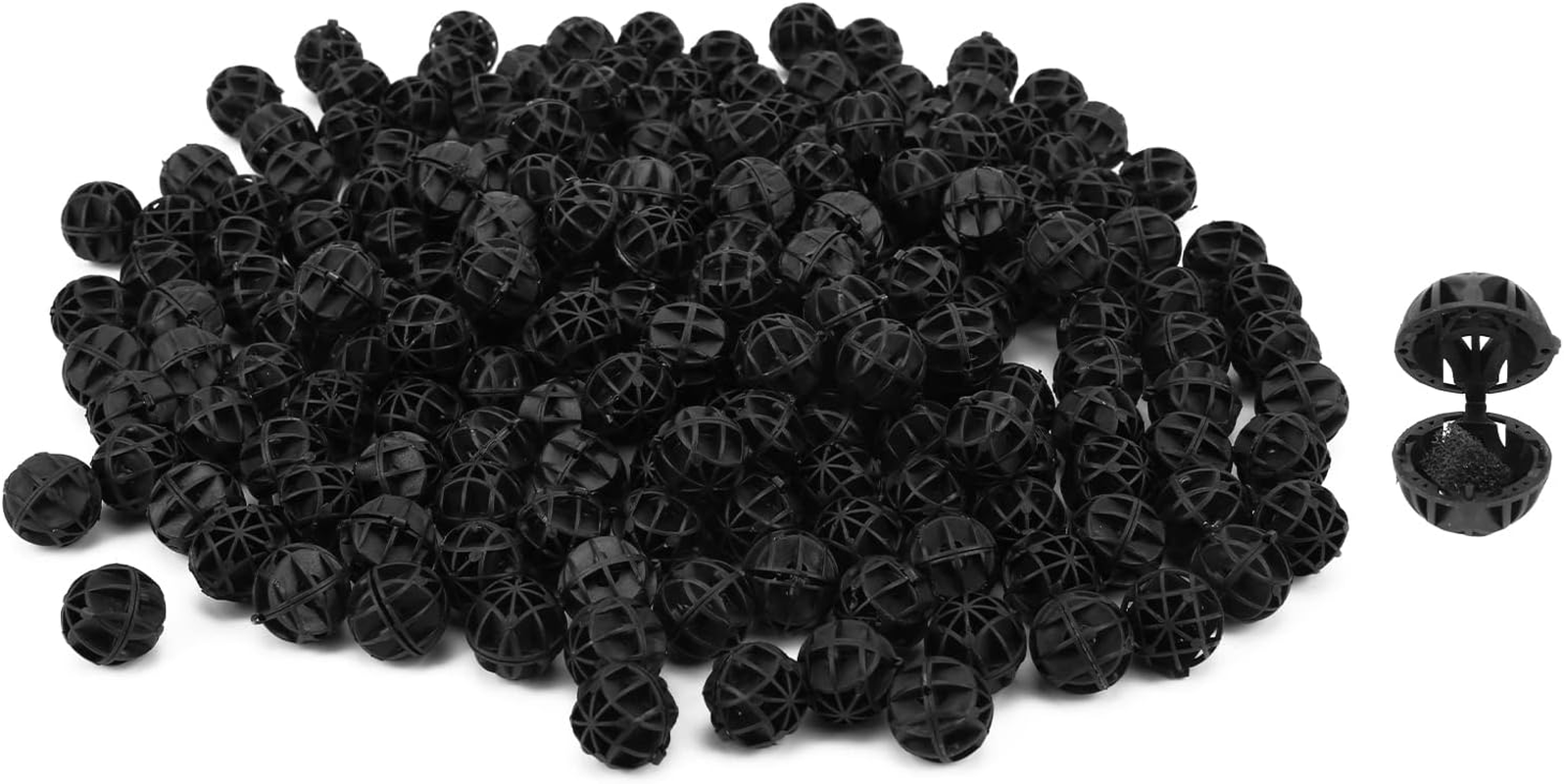 Biochemical Bioball with Porous Structure for Rapid Biological Growth, 100 Units, Ideal for Improving Water Quality in Aquariums (16Mm200Pcs) image number 2