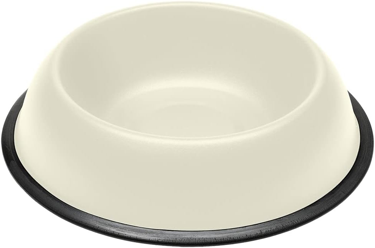 Ferplast Mira Kc 80 Non-Slip Metal Bowl for Cats, Black