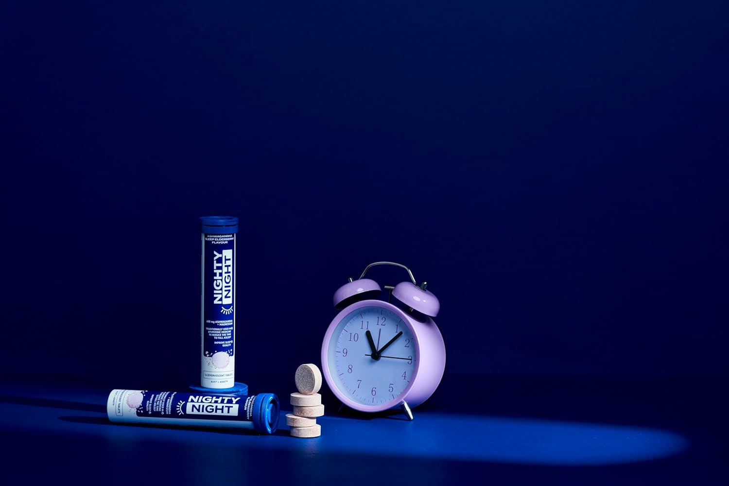 Nighty Nighty Sleep Effervescent Elderberry Flavour 14 Tablets