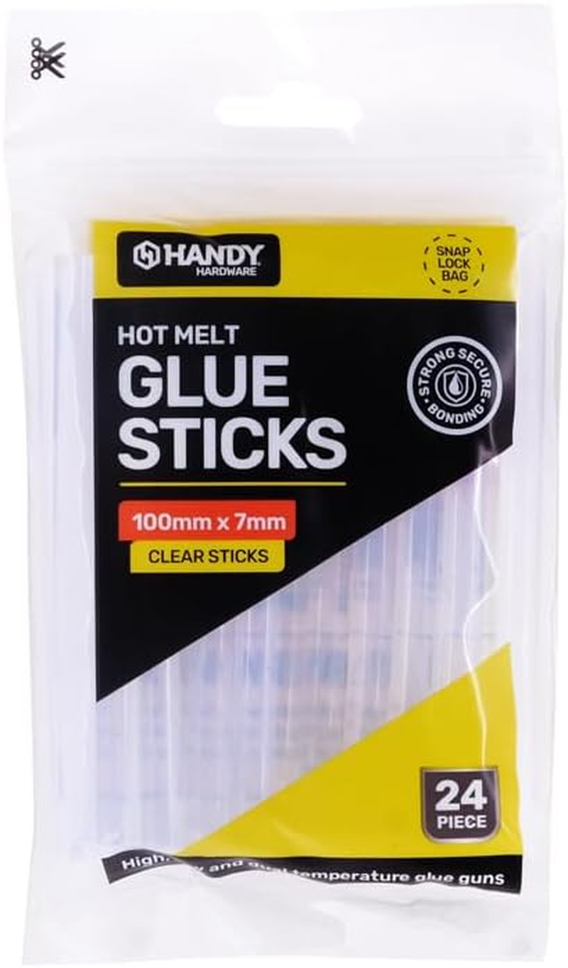 Handy Hardware Hot Melt 10W Glue Gun Sticks, 100 X 7 Mm (Pack of 24) image number 2