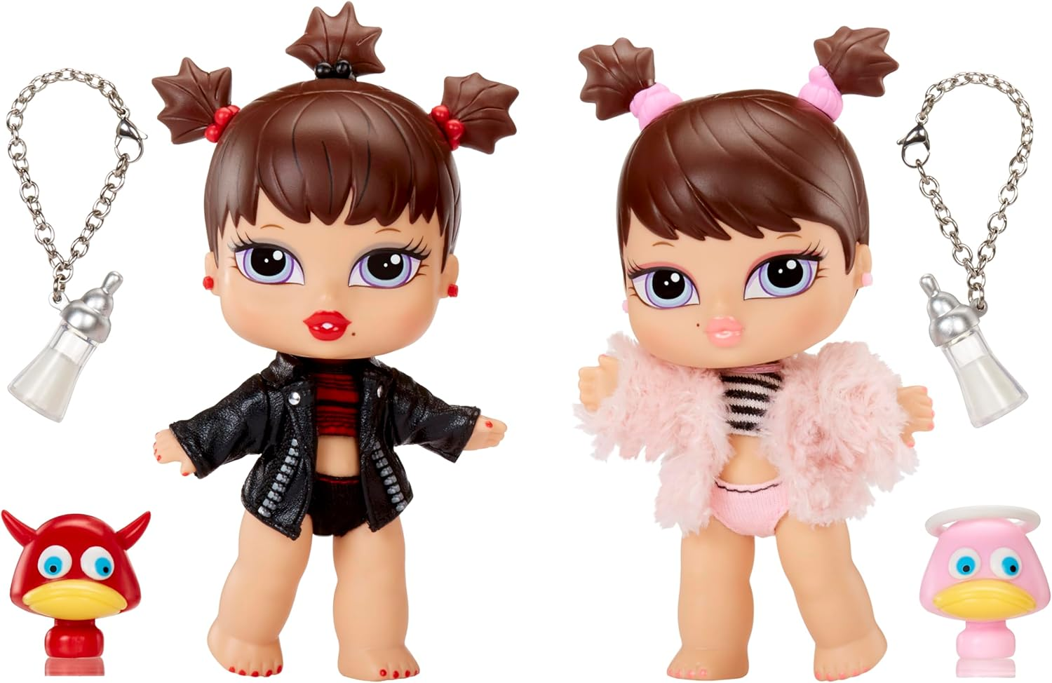 Bratz Babyz Twiins Dolls Phoebe and Roxxi - 2-Pack Collectible Fashion Dolls with Pets, Cute Baby Dolls with Stylish Outfit - Kids Toy - Great for Ages 6 and Older image number 3