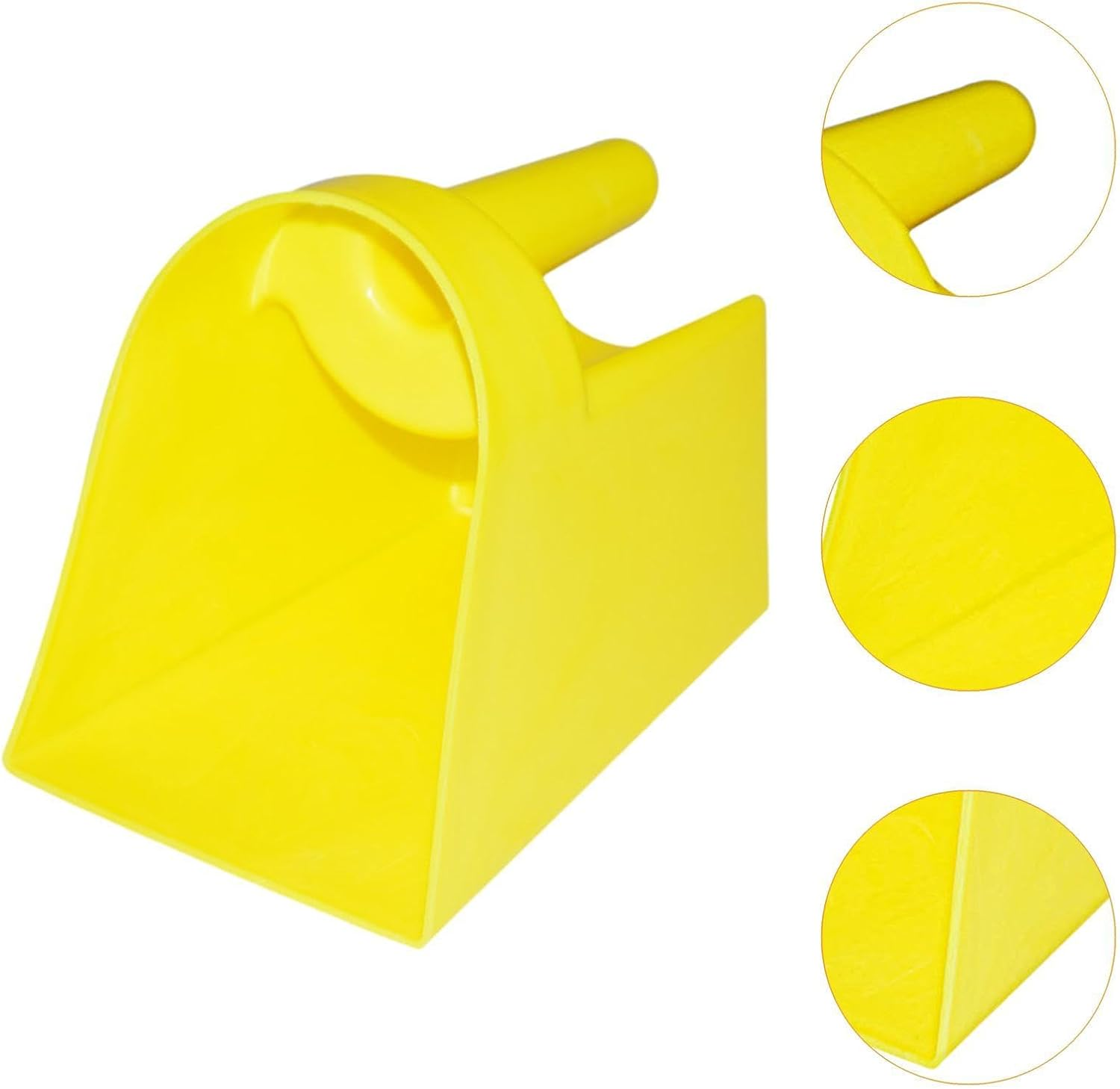 Harayaa Heavy Duty Grain Scooper, Enclosed Feed Scoop Animal Feed Scooper for Livestock, Horse, Homesteaders image number 1