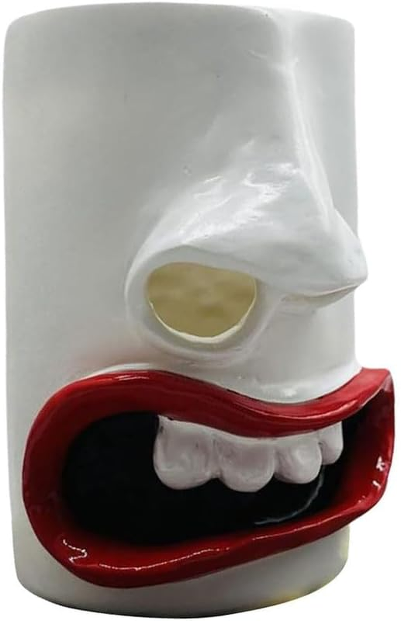 Funny Face Tissue Holder &ndash; Quirky 3D Nose & Mouth Tissue Dispenser, Unique Tissue Box for Living Room, Bedroom, and Bathroom Decor image number 5