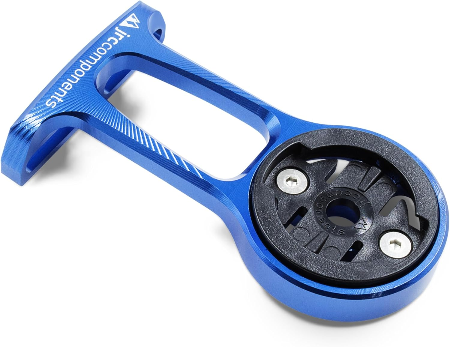 JRC Components Stem Out Front Mount | Compatible with Garmin Edge Series Devices | Lightweight CNC 6061 Aluminium Body - Orange