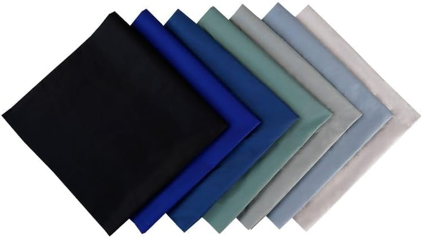 7 PCS Pink Cotton Fabric, Fabric Squares Material for Sewing, DIY