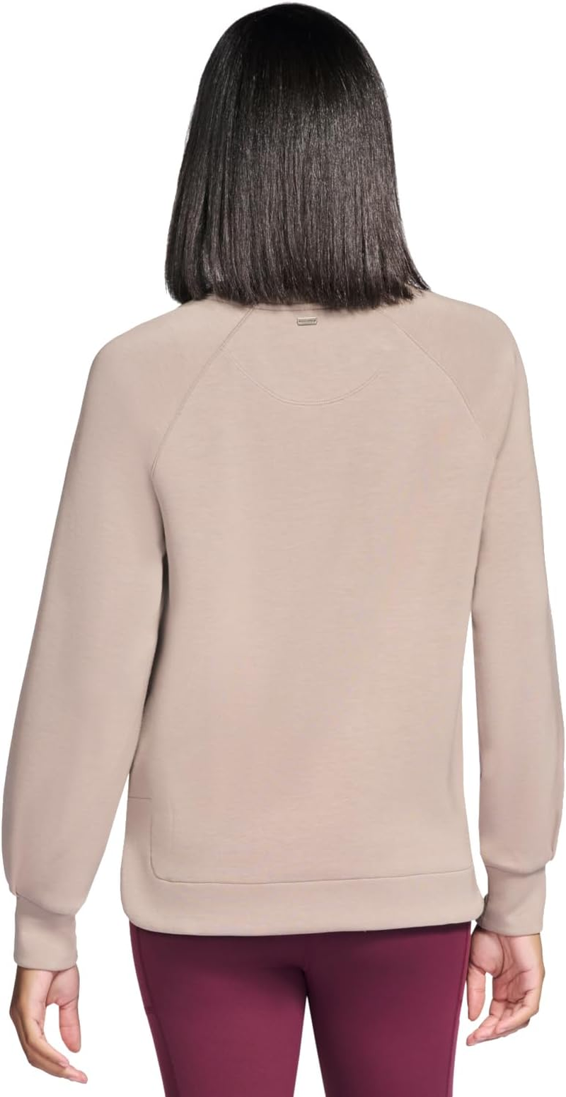 Skechers Women'S Skechluxe Elevate Crewneck, Desert, M