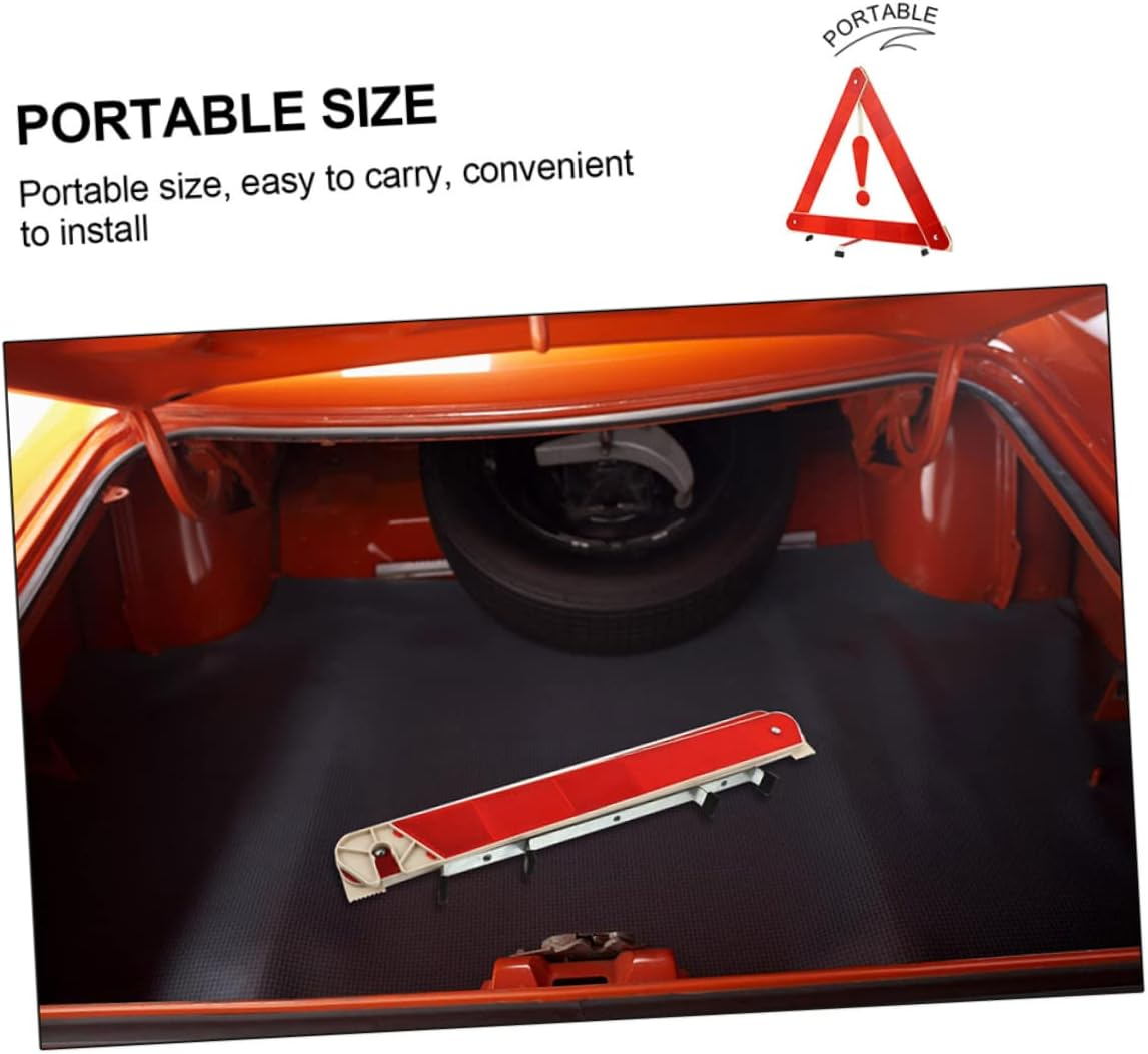 GARVALON Warning Triangle Auto Warning Signs for Road Safety Foldable Car Safety Sign for Vehicles image number 6