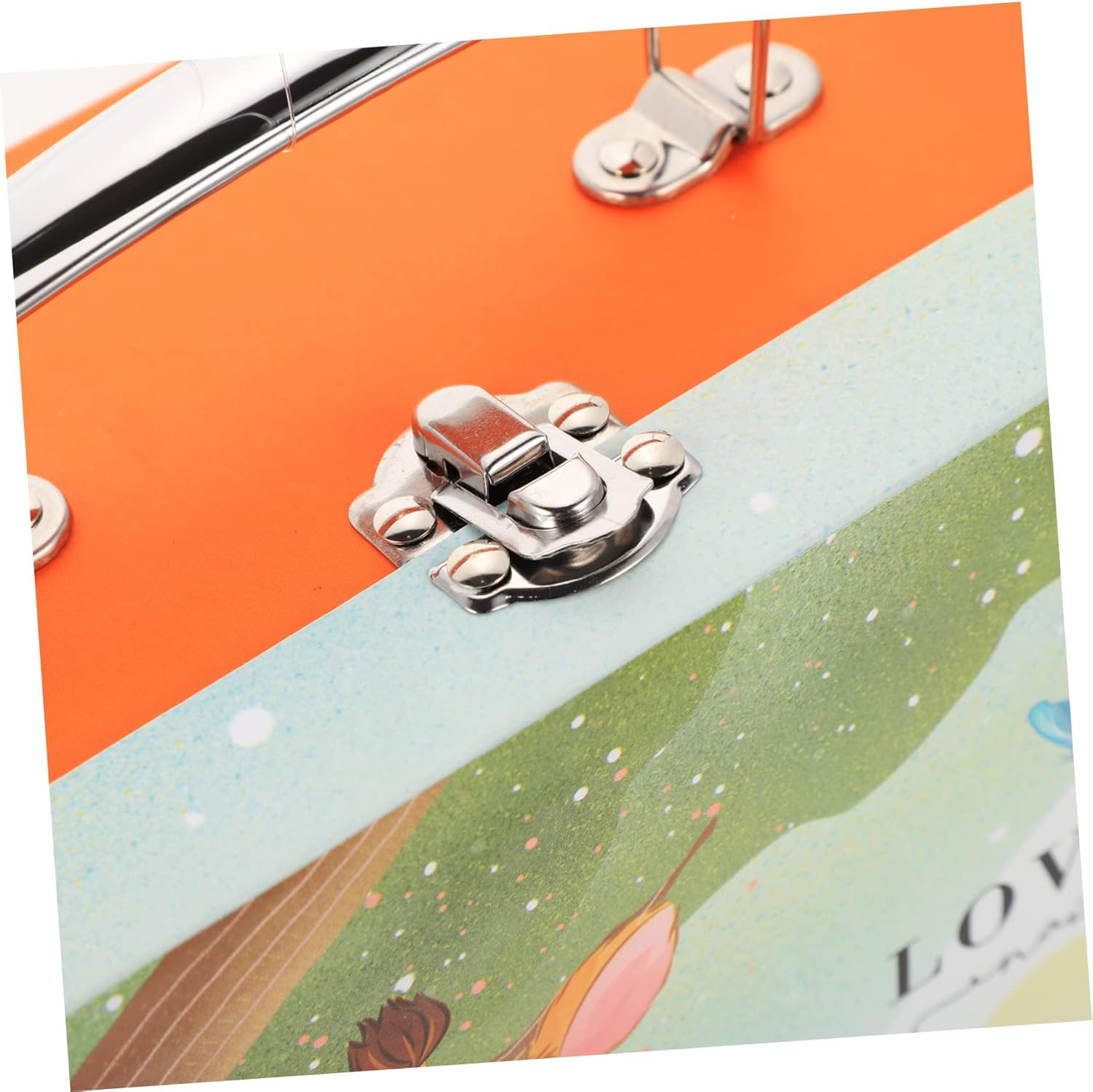 Giraffe Portable Handheld Storage Box Large Suitcase for Boys and Girls Travel Makeup Organizer Sundries Storage Case image number 3