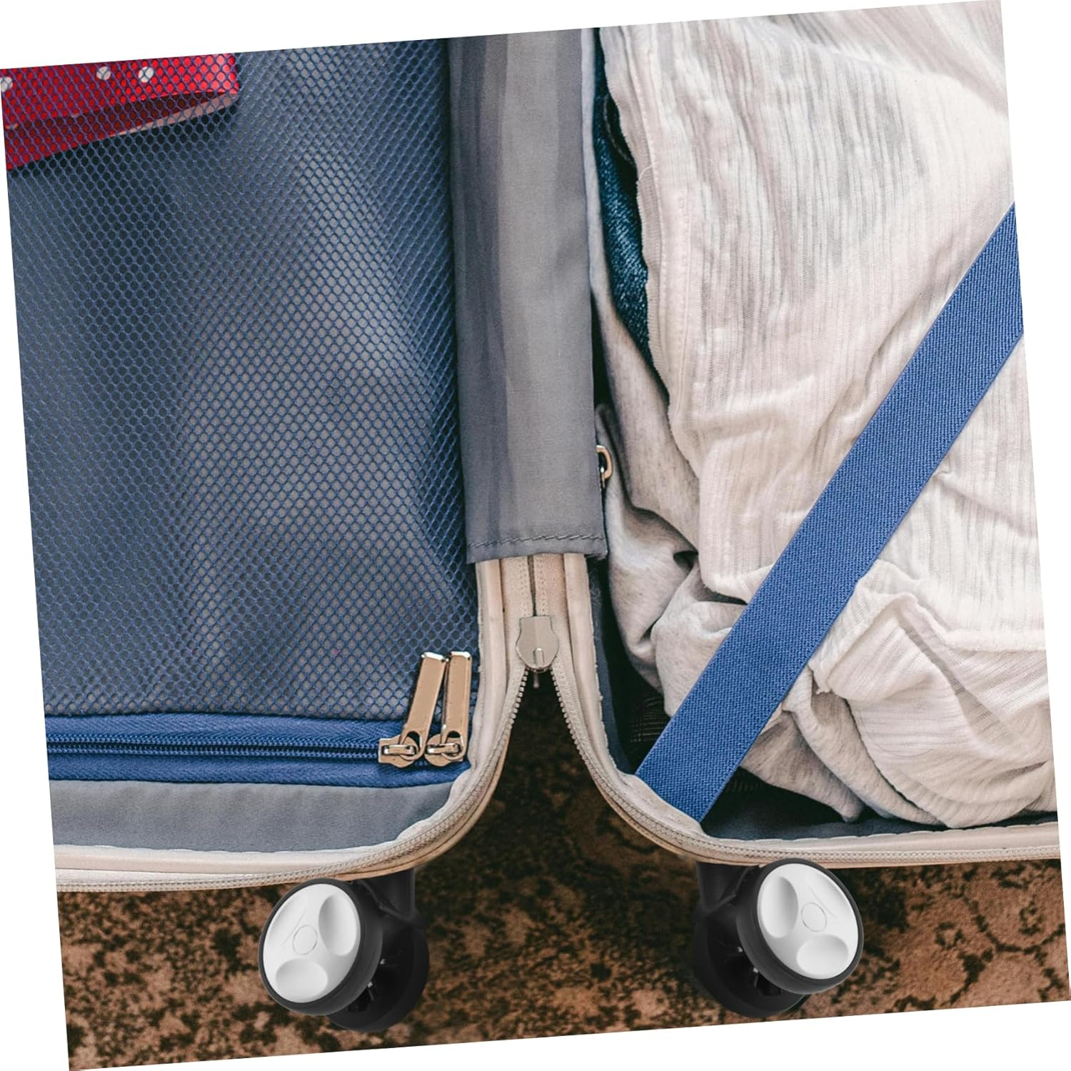 Baluue Travel Suitcase Wheel Repair Replacement Luggage Wheel Replacement Suitcase image number 4