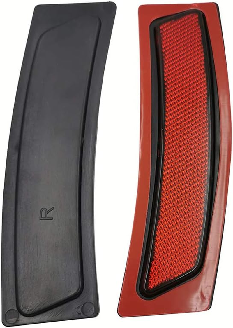 GSRECY Front Bumper Reflector Side Marker Lights for BMW F30 3 Series F32 F33 F36 4-Series (Red Lens) image number 5