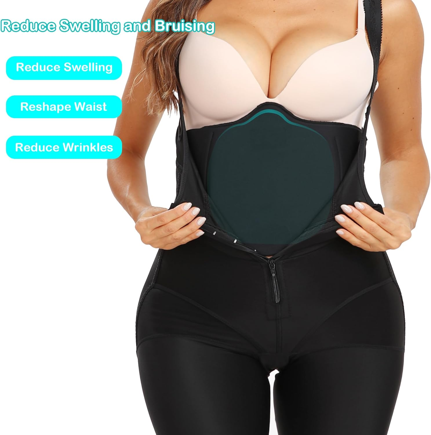 Lipo Foam Abdominal Compression Belly Ab Board 360 Bbl Post Surgery