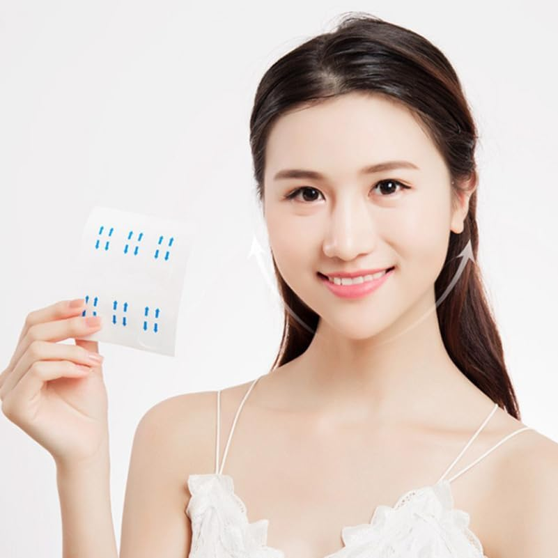 HONMEET 80Pcs Face Lifting Tape Invisible for Face Shaping Tightening Lifting Stickers for Slim and Firm Appearance Comfortable Design image number 3