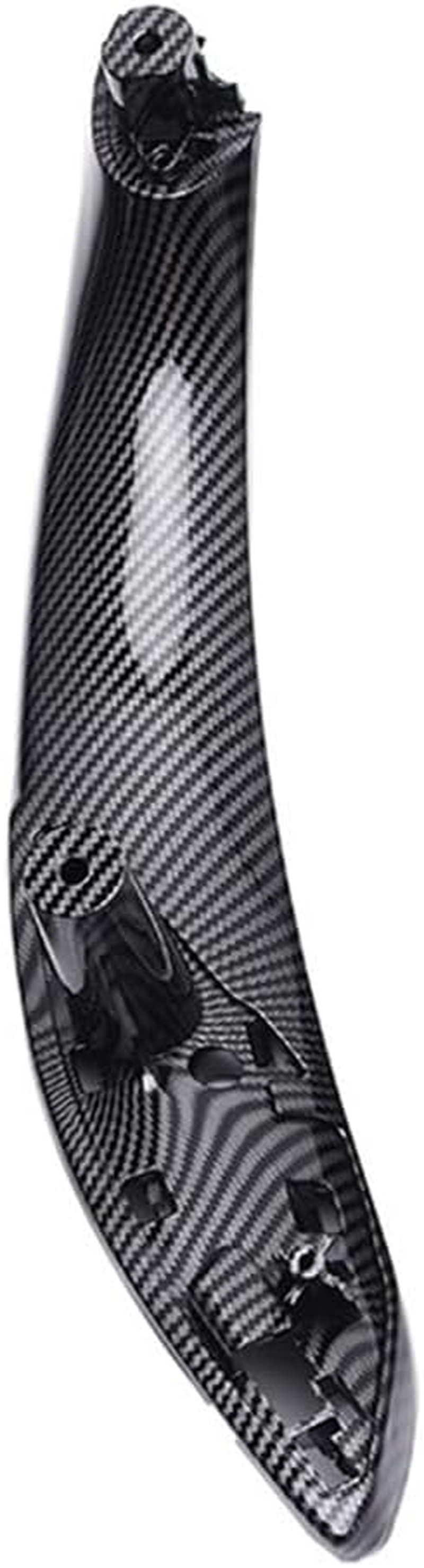 4PCS Front Rear Left Right Side Inner Door Handles Fit for BMW M4 F30 F31 F32 F33 F34 F35 F36 F80 F82 F83 2012-2018 Replace# 51427281465 51427281466 51417279311 51417279312 (Carbon Fiber) - Carbon Fiber image number 2