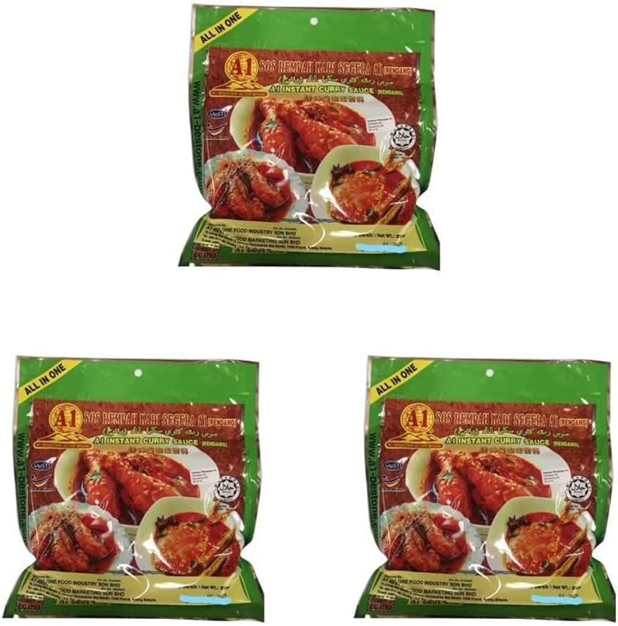 A1 Instant Rendang Curry Suace 230 G image number 6