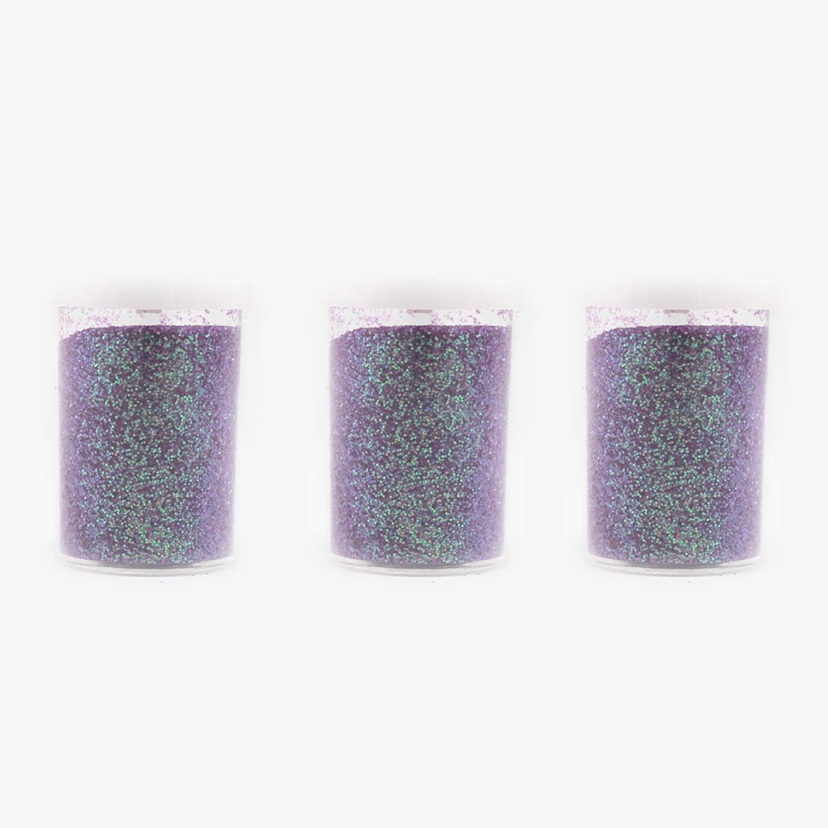 3 X Extra Fine Glitter - 20G (Violet)