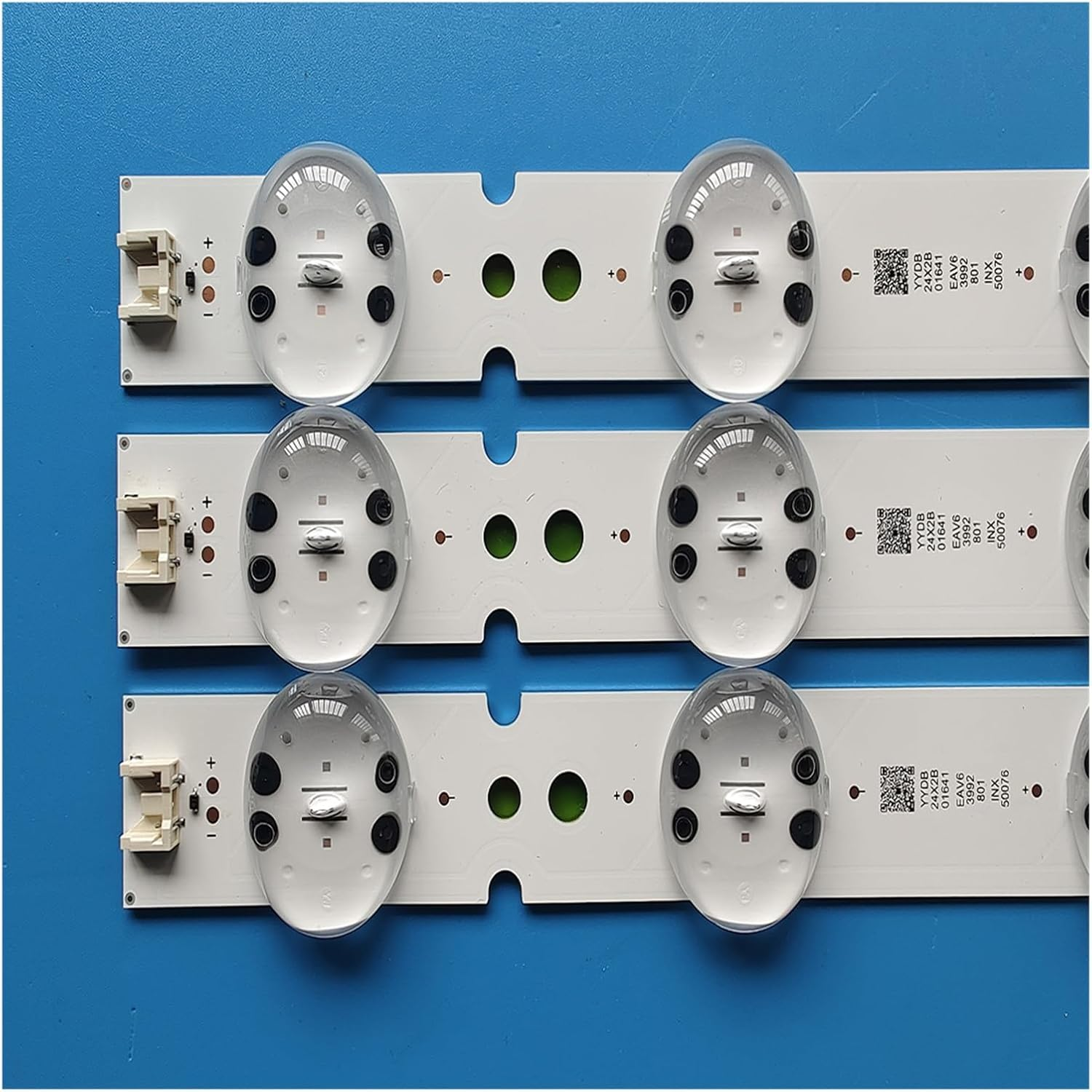 3Pcs LED Backlight 8Leds Fit for LG 50UK6520PSA 50UK6520 50UK6510PSF 50UK6510 50UK6500 50UK6470PLC HC500DQN-VCUR/L 50UK63/65_INX