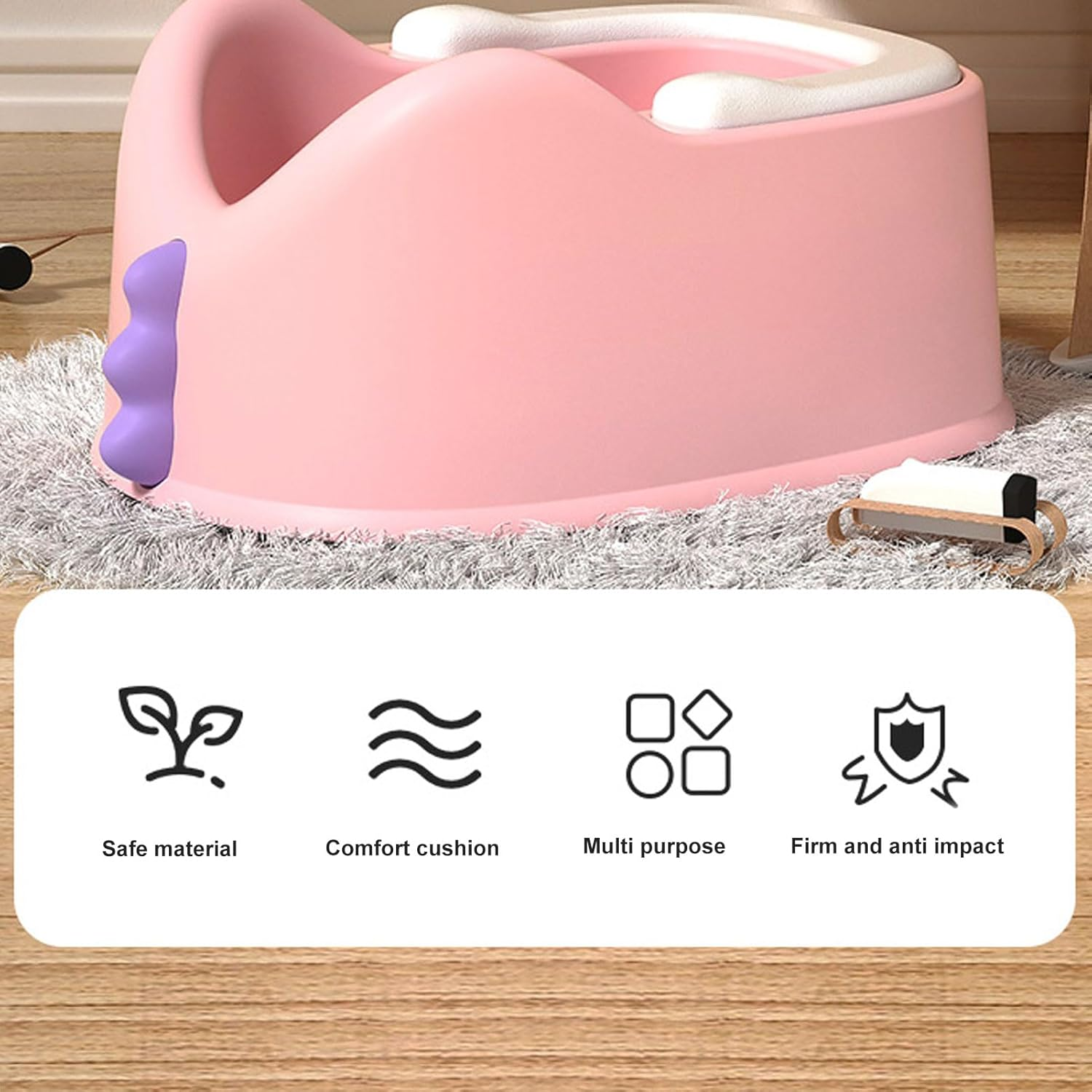 Clean Rinse Baby Bather Rinse Tub for Sink, Wash Basin for Newborn, Non Slip Baby for Kid Butt Wash Basin Bath Support for Infant, Portable Baby Body Support for Baby Bathtub image number 1