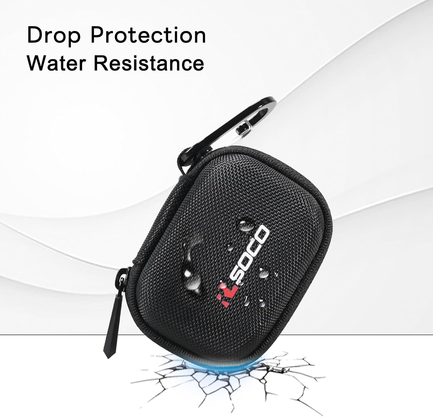 Case for INSTA360 GO3S/GO 3 Action Camera, Portable Travel Storage Case for Tiny Portable Vlogging Camera by Rlsoco-Black (Case Only)