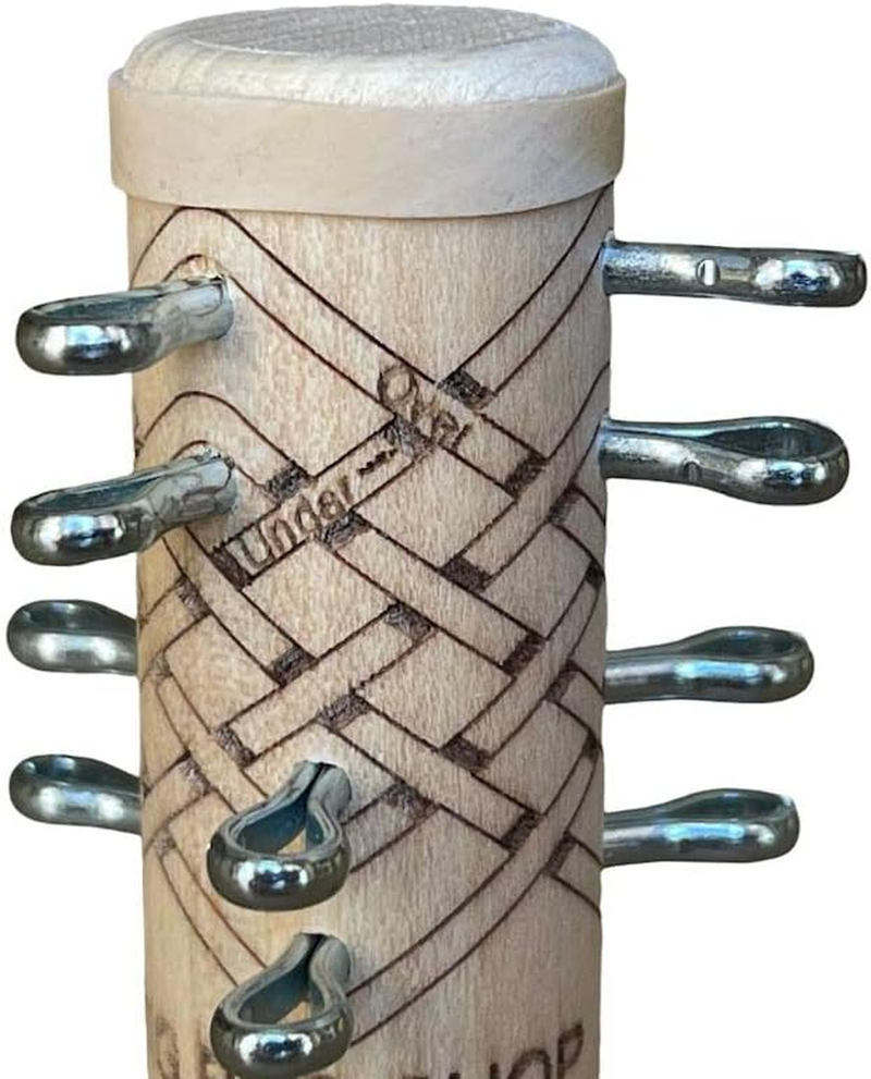 Jig Pro Shop Easy Assist Former Mandrel for Globe Knots (1" - 30 Facet) image number 1