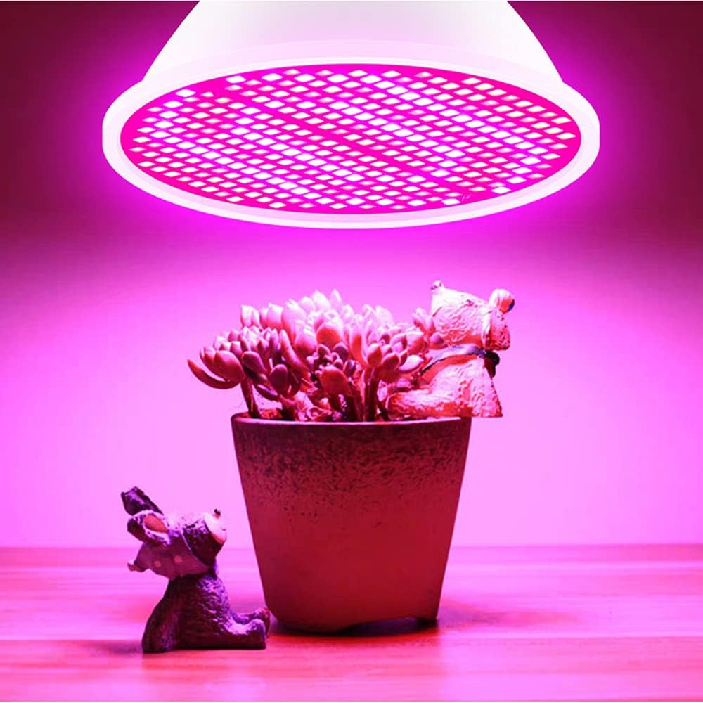 LED Grow Light Bulb for Indoor Plants Red & Blue Spectrum LED Plant Light Bulbs E14 G G Lamp for Seedlings Hydroponic Succulent Flowers Veg Greenhouse (220V) BBZY image number 4