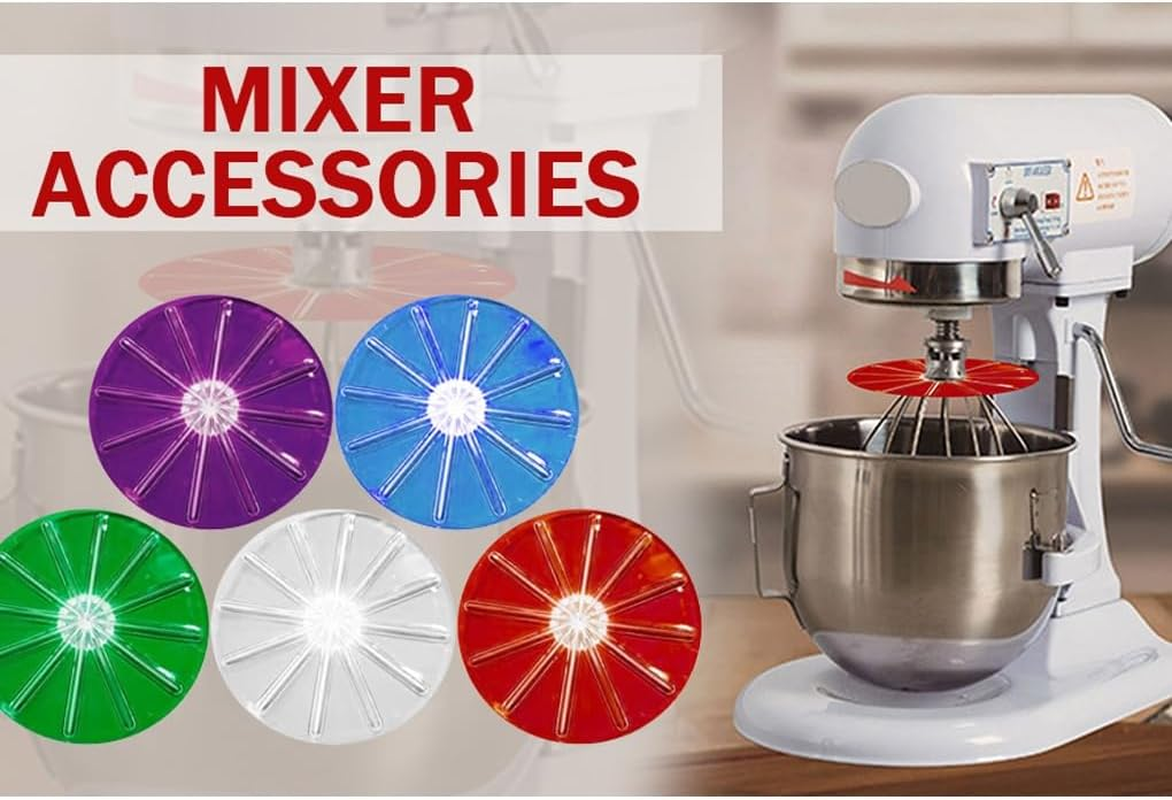 CLSSLVVBN Stand Mixer Whisk Scraper, Flexible Silicone Grooves 6-Wire Mixers Attachment, High Temperature Resistant Blender Cream Scraper, Vertical Blender Essentials (Red) - Purple image number 4