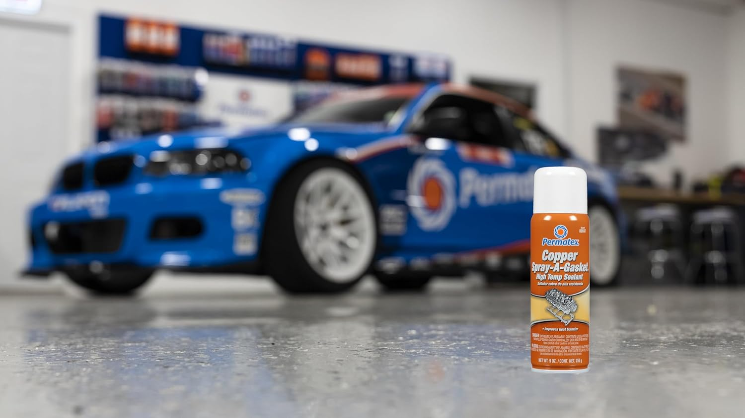 Permatex Copper Spray-A-Gasket High Temp Sealant, 255 Ml image number 2