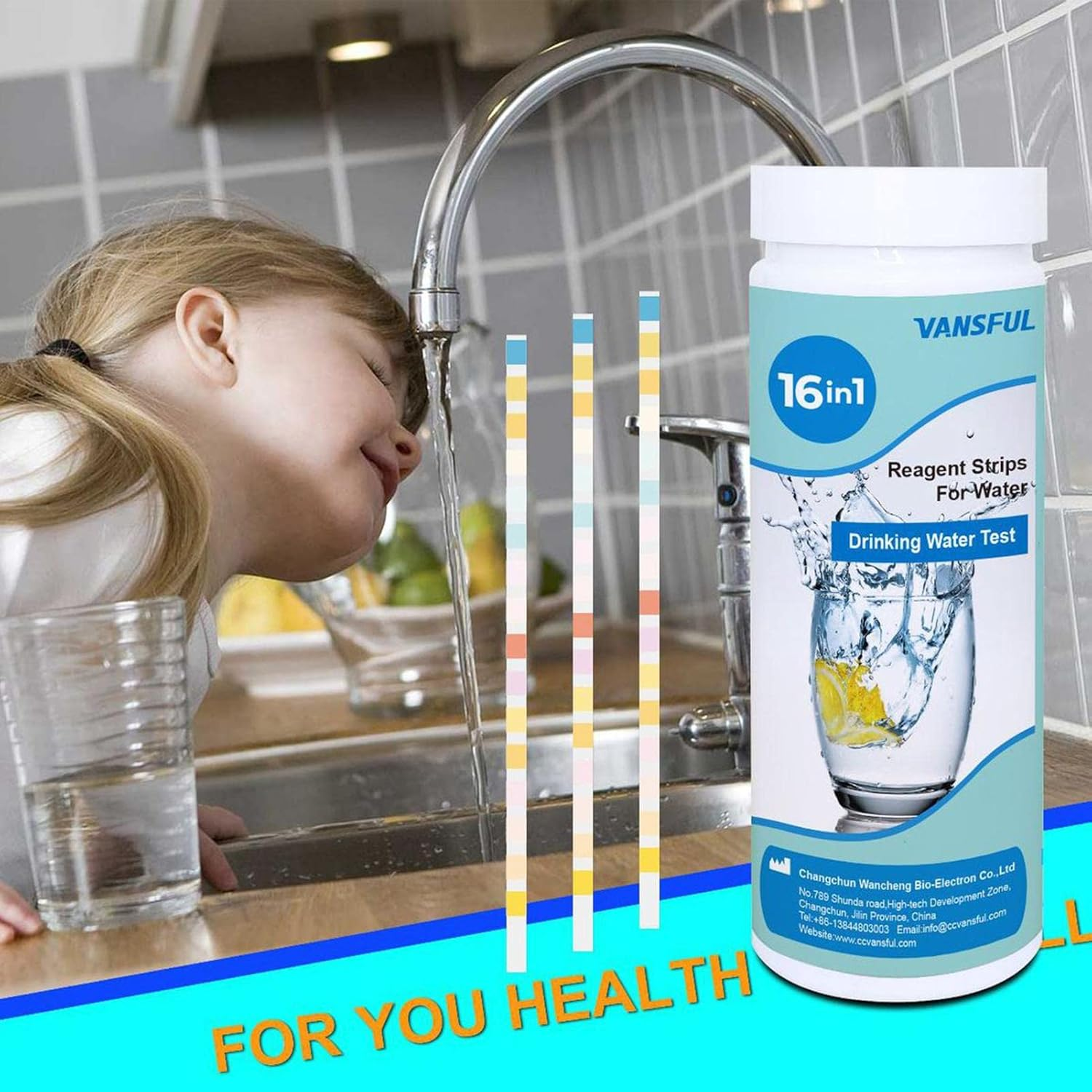 1 Drinking Water Test Kit,Easy and Accurate Water Quality Testing Strips | Accurate and Scientific Water Test Kit, Easy Reading image number 3