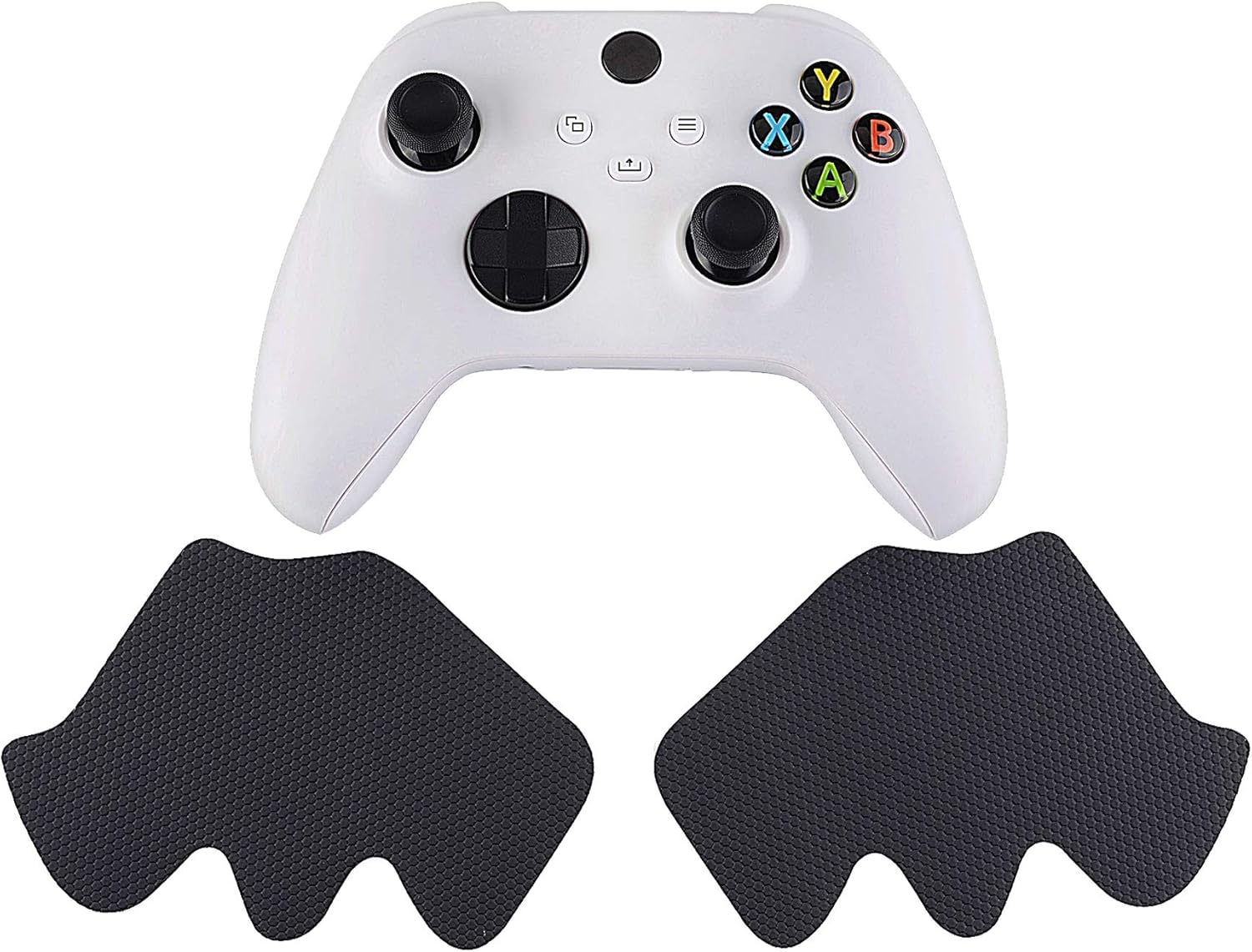 Extremerate Playvital Anti-Skid Sweat-Absorbent Controller Grip for Xbox Series X/S Controller, Professional Textured Soft Rubber Pads Handle Grips for Xbox Series X/S Controller - Clown Hahaha image number 5