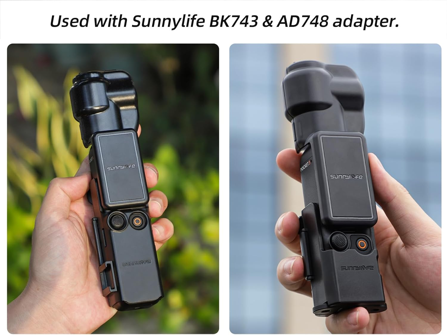 Pocket 3 Protective Case Cover for DJI Osmo Pocket 3, Gimbal Protector Lens Screen Protective Cover for DJI Osmo Pocket 3 Accessories image number 2