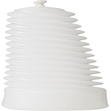 Boltze Twisto 2022303 Taper Candle Set of 6 White 20 Cm Wax Modern Design Taper Candle White Candle Decoration