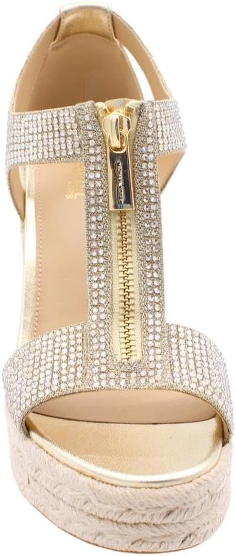 Michael Kors Women'S Berkley Mid-Heel Wedge Sandal