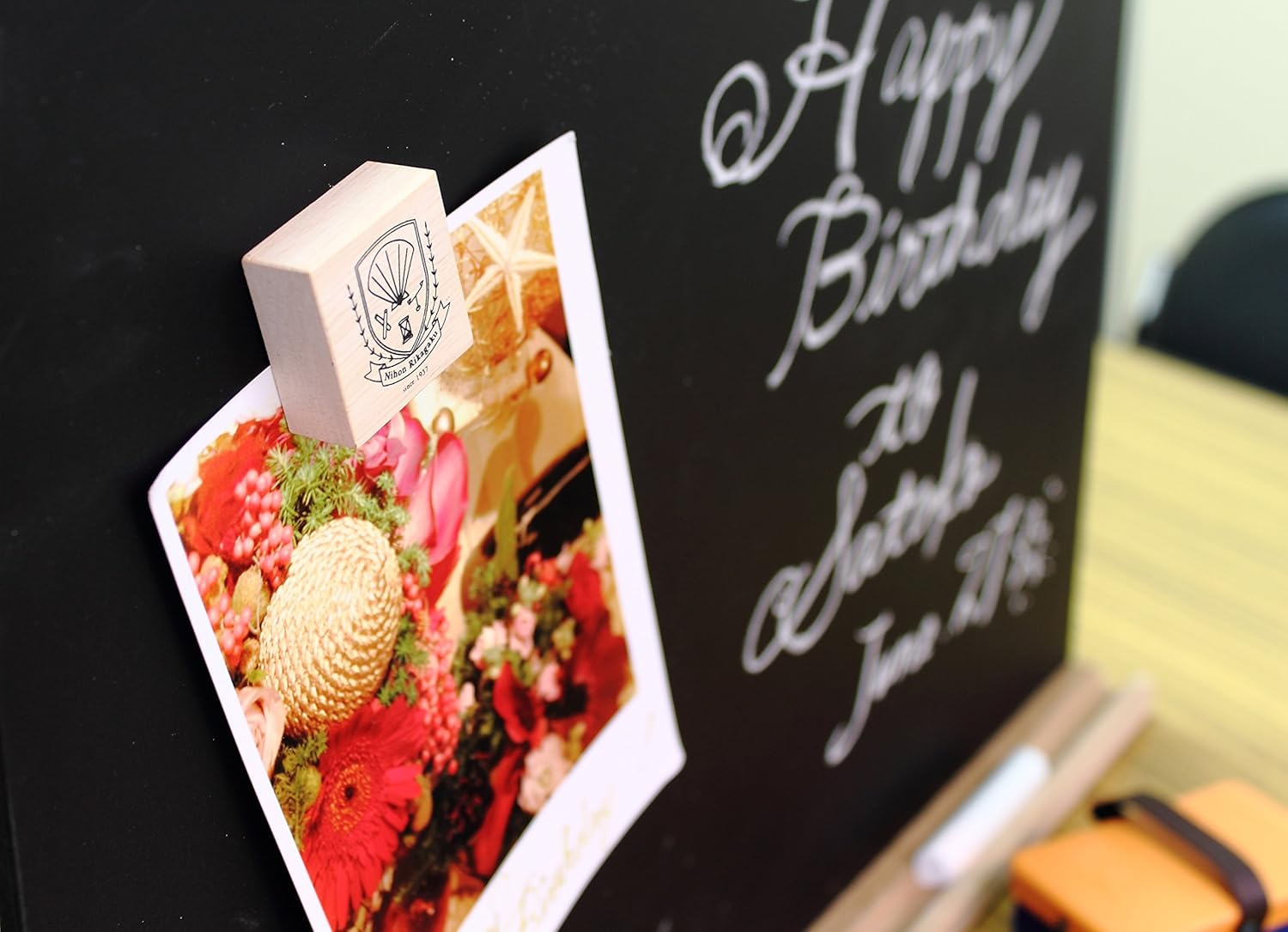 Kitpas Magnetic Chalkboard, Magnetic Black, Large A3 image number 3