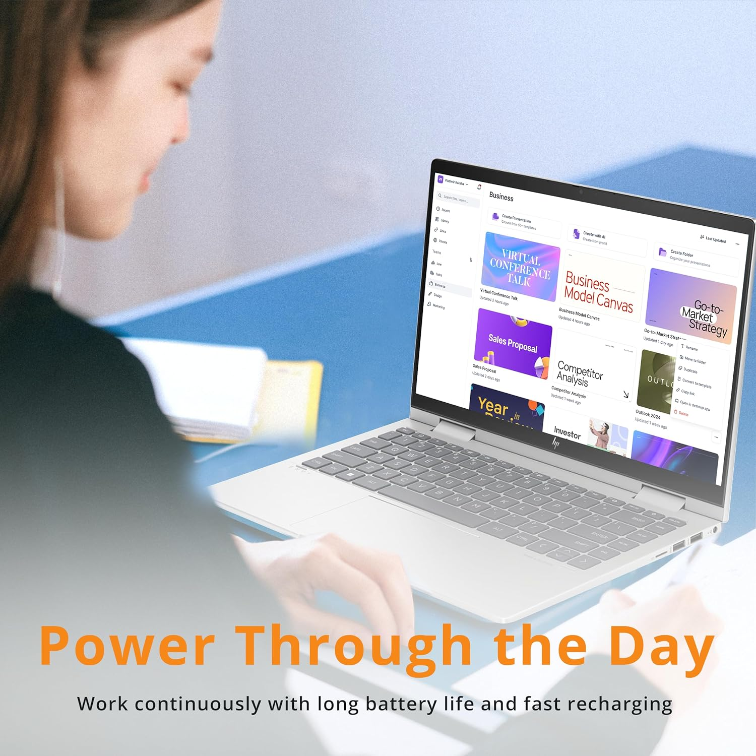 HP Envy 2-In-1 X360 14" Touchscreen I7 Windows 11 Home Laptop (16GB, 1TB SSD) image number 5