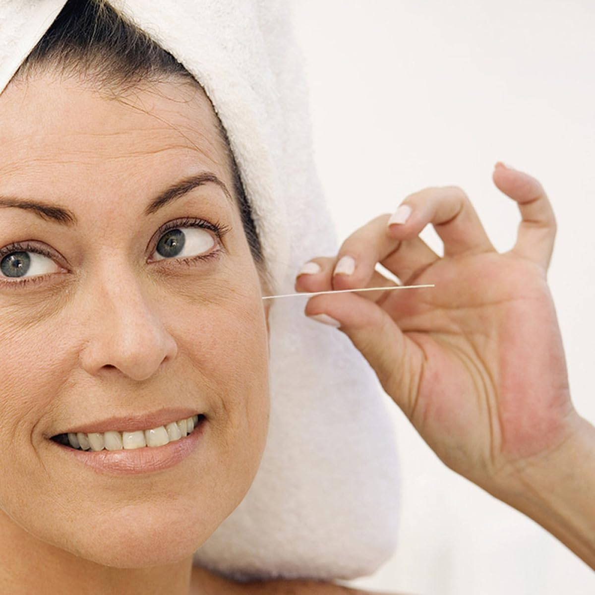 Anneome 350Pcs Ear Piercing Aftercare Cleaner Floss Set with 70 Reinforced for Ear Hole Cleaning and Odor Removal Piercing Hole Cleaning Floss image number 6