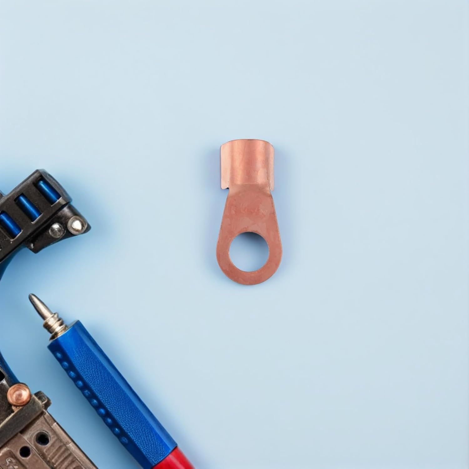 TIDTALEO 20Pcs Sturdy Grounding Clip Tail Connector for Automotive Repair Magnetic Welding Earth Clamp Wire Tail Professional Welding Tool image number 6