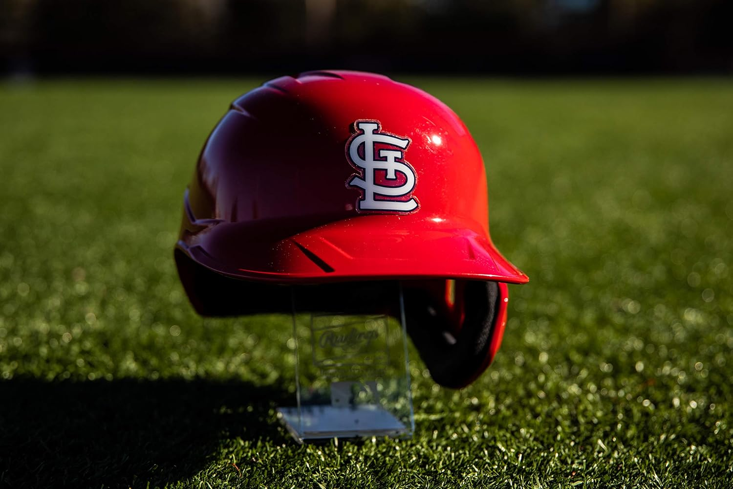 Rawlings Official MLB Mach Pro Replica Baseball Batting Helmet Series image number 3