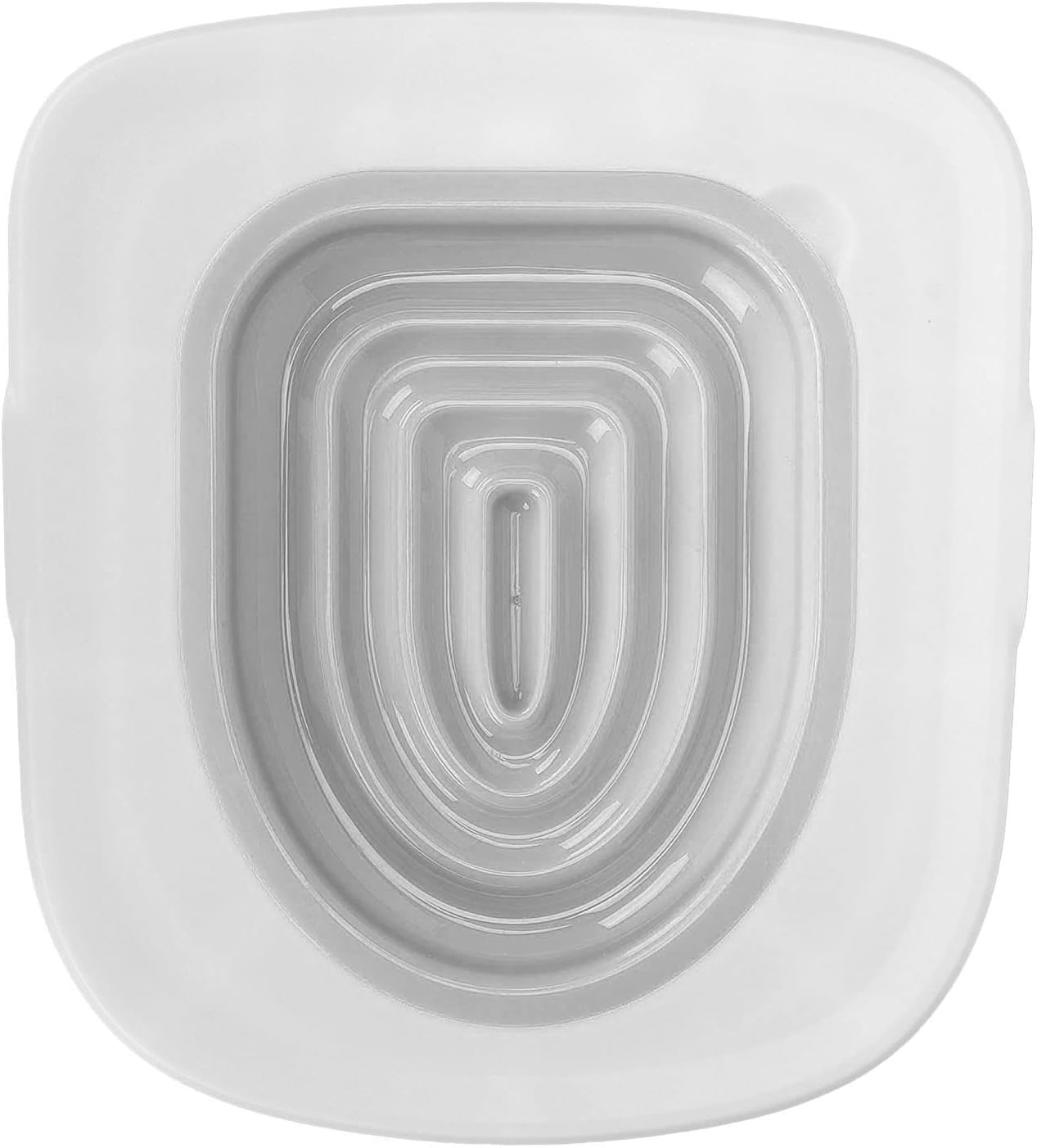 Luqeeg Cat Toilet Training System, Professional Teach Cat to Use Toilet Cat Toilet Training Kit Universal Reusable Kitty Toilet Trainer Urinal with Design Blue Tray (White Tray, 1 Gray Inner Support) image number 6