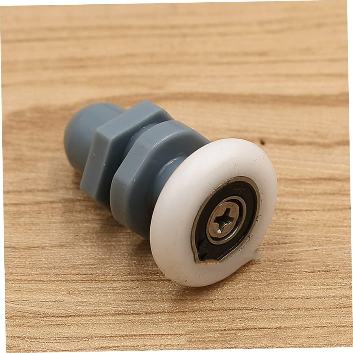 WHAMVOX 25Mm Arc Glass Shower Door Sliding Roller Wheels 12Pcs Sturdy Door Pulley System for Easy Installation in Bathrooms image number 3